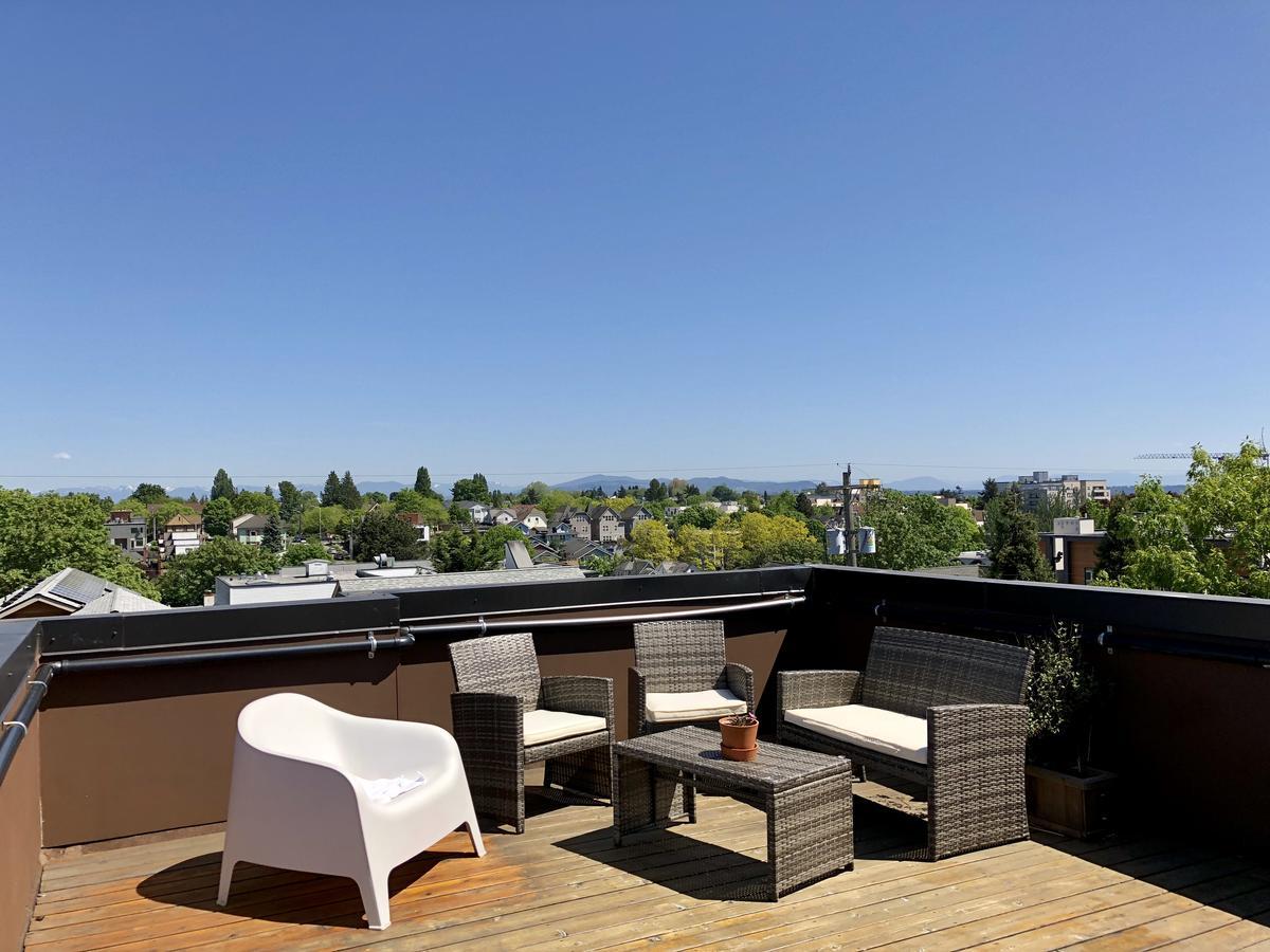 Central Modern Home With Rooftop Seattle Eksteriør bilde